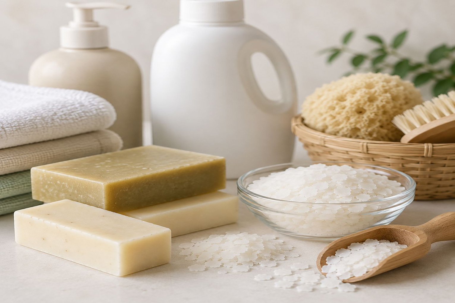 کاربرد اسید استئاریک در صابون‌سازی و تولید شوینده‌ها