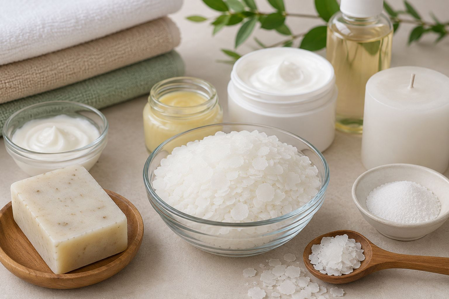 کاربرد اسید استئاریک در تولید کرم، لوسیون و محصولات آرایشی