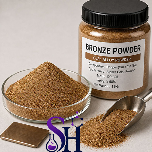 پودر برنز Bronze Powder پودر آلیاژی مس و قلع برای رنگ متالیک و کاربردهای صنعتی
