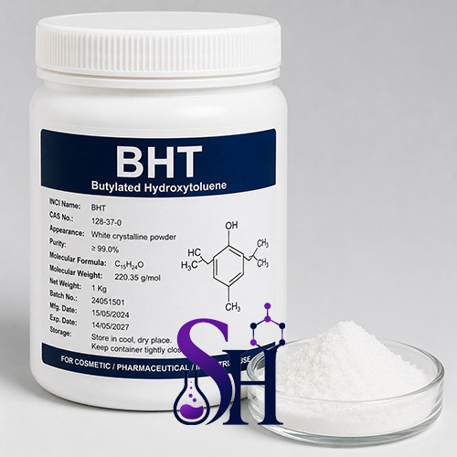 BHT بوتیلهیدروکسی تولوئن آنتی اکسیدان