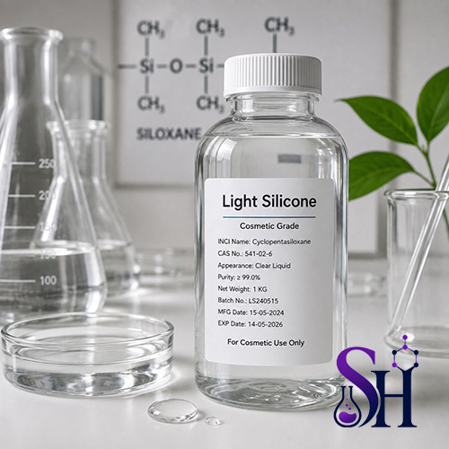 سیلیکون سبک Light Silicone مواد اولیه آرایشی بهداشتی سرم مو و محصولات مراقبت از پوست و مو