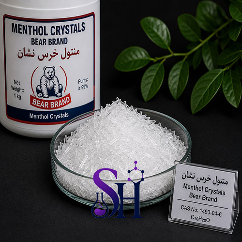 منتول خرس نشان Menthol Crystals Bear Brand