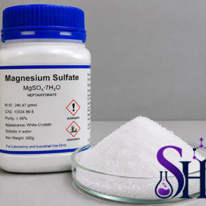 سولفات منیزیم Magnesium Sulfate پودری و کریستالی سفید