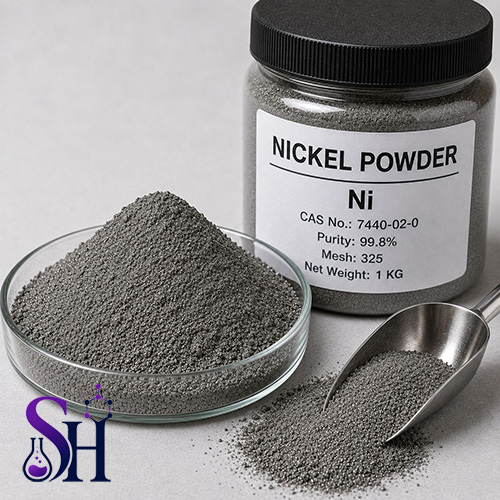پودر نیکل Nickel Powder Ni پودر فلزی صنعتی با خلوص و مش مختلف برای متالورژی و صنایع الکترونیک
