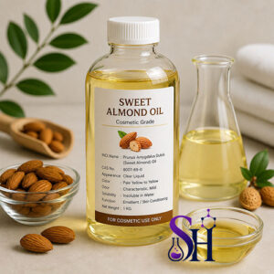 روغن بادام شیرین Sweet Almond Oil مواد اولیه آرایشی بهداشتی کرم سازی و مراقبت از پوست و مو