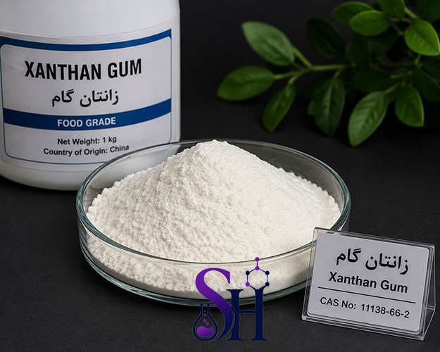 زانتان گام Xanthan Gum غلظت دهنده و پایدار کننده