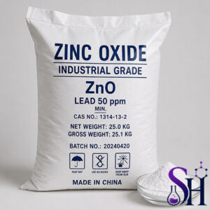 اکسید روی صنعتی 50 ppm سرب Zinc Oxide