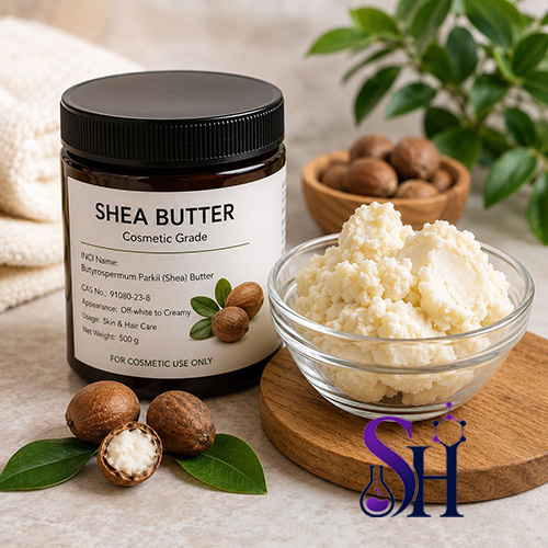 شی باتر Shea Butter کره شی مواد اولیه کرم سازی و محصولات آرایشی بهداشتی مراقبت پوست و مو