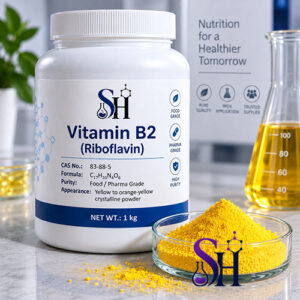 ویتامین B2 ریبوفلاوین Vitamin B2 Riboflavin E101 پودر زرد گرید خوراکی